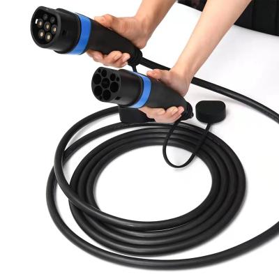 China TPU Fisher 16a 3 Phase Ev Charger 11KW Ev Cable Car Electric Charging Type - 2 To Type - 2 Ev Charging Cable for sale