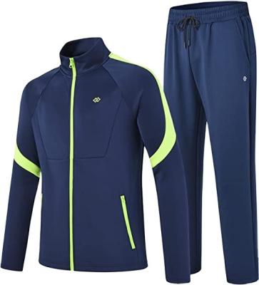 China Breathable Mens Loungewear & Latest Design Mens Tracksuit With Long Sleeve Athletic Sports Running Jogging Set for sale