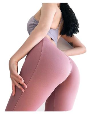 China Breathable Ladies Butt Lift Tanning Sports Yoga Leggings Custom Fitness Shiny Patterned Yoga Pants for sale