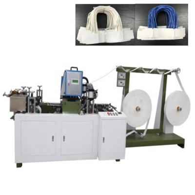 China Automatic Laminated Handle Paper Bag Making Machine 220V With Ce Certificate zu verkaufen