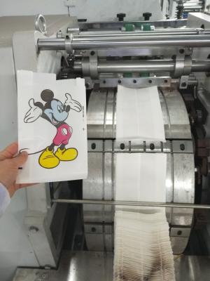 China Drucknetz-Papier, zum der unteren Papiertüte zu quadrieren, die Maschine herstellt zu verkaufen