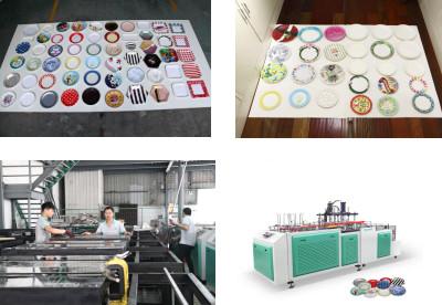 Κίνα 600Y Hydraulic Paper Plate Machine Bag Forming 220V προς πώληση