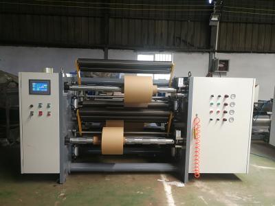 China Fully Automatic Tension Slitting Machine 1150mm For 0.5mm Film 30 - 450g Paper zu verkaufen