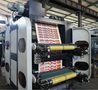 Chine HJ-800 Flexographic Printing Machine 750mm 800mm Width 280-1200mm à vendre