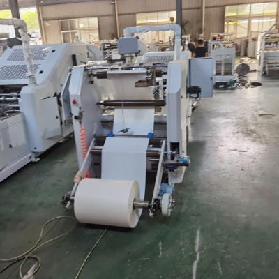 China Quadrat-unteres Papier Carry Bag Making Machine 80-200mm zu verkaufen