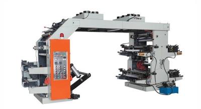 Chine couleur de 90m/Min Paper Flexo Printing Machine 380V 4 pour les sacs non tissés à vendre