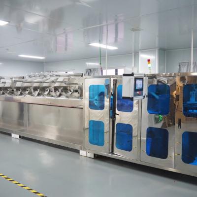 China Volle automatische medizinische Papiertüte, die Maschine 10-30 PC/Satz-Hochgeschwindigkeitsfeuchtpflegetuch Maschine herstellend macht zu verkaufen