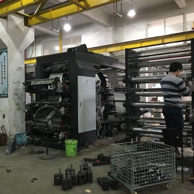 Cina 8 tamburo centrale di Flexo di colore di colore di plastica della stampatrice 6 in vendita