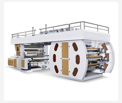 Cina Elaborando tipo satellite semiautomatico su ordinazione packag flessibile flessografico della tazza di carta di web del film plastico della stampatrice in vendita