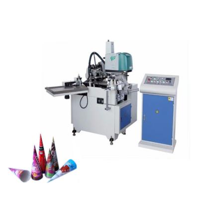 China Ice Cream Cup Paper Cone Sleeve Making Machine 80pcs / Min Fully Automatic à venda