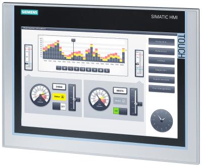 China 6AV2124-0MC01-0AX0 SIMATIC HMI TP1200 Comfort Panel de confort táctil de operación de 12