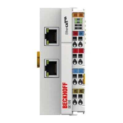 China Beckhoff EK1100 EtherCAT Coupler For Connecting Fieldbus Protocols with Terminal Modules en venta