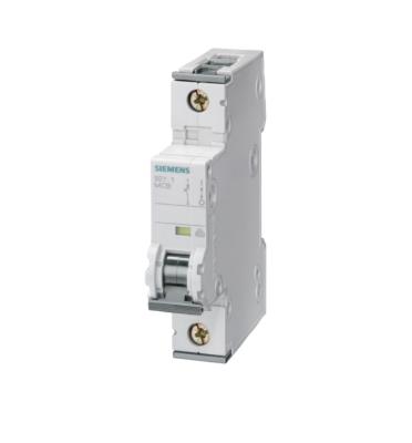 China 5SY4104-8 Siemens D Miniature Circuit Breaker 4A 1P MCB 72V DC 230V AC 5SY4 Series for sale