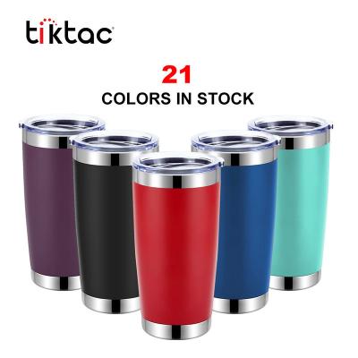 China High Quality Viable Custom Logo 20oz Sublimation Stainless Steel Vacuum Insulated Tumbler Mugs In Bulk for sale