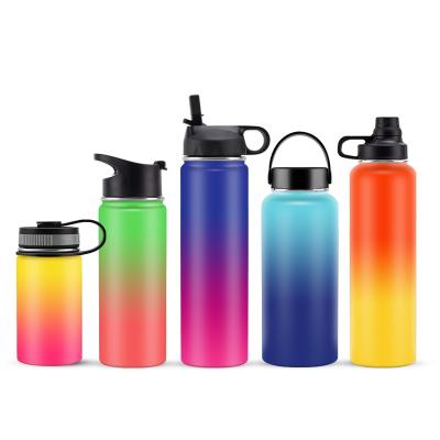 China Sale cheap PORTABLE double wall vacuum flask stainless steel thermoses insulated outdoor sports thermal water bottle for sale