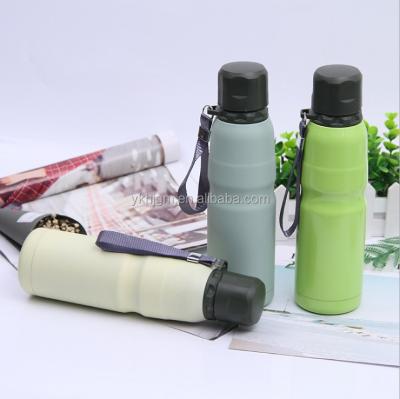 China New Design PORTABLE 18/8 New Design Double Wall Stainless Steel Vacuum Water Bottle Insulated Thermos Flask for sale