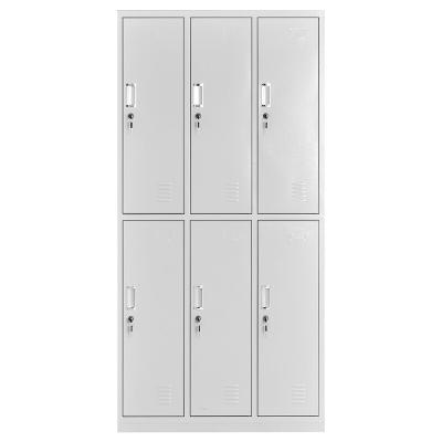 China Knock Down Used Steel Cabinet Second Hand Metal Kids Lockers For Schools Office Furniture for sale