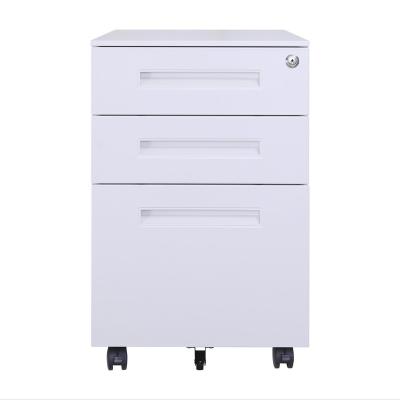 China Knock Down Office Furniture Under Office Desk Filing Cabinet Metal Filing Cabinet for sale