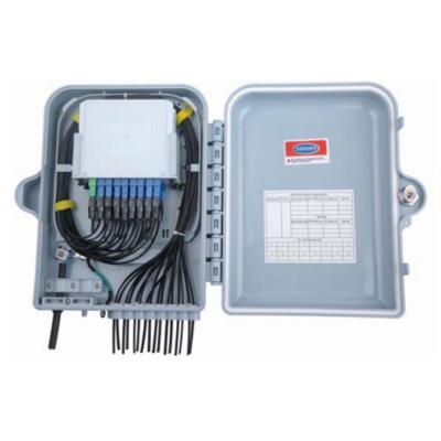 China HDX-08A 16 Cores Fiber Optic-Terminal Box Distribution Box Fiber Access Terminal for sale