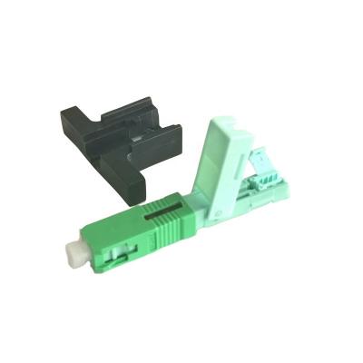 China SC Field Assembly Optical Connector SC/APC Fast Connector for sale