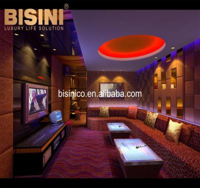 China Multiple Luxury Customized Classic KTV Night Club 3D Interior Rendering Design Service for sale