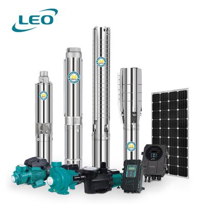 China LION Commercial Agricultural High Lift Suction Irrigation Water Pump Stainless Steel Solar Photovoltaic Water Pump for sale