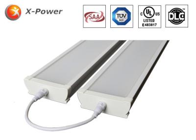 China Linkable LED Tri Proof Light 1200MM 40W Max Link 25 Lights 1200 * 124 * 43mm for sale