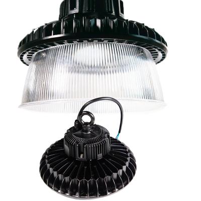 China Highlight Led Round Ufo High Bay Light 120deg Symmetrical Lighting Distribution Wrehouse Lighting for sale