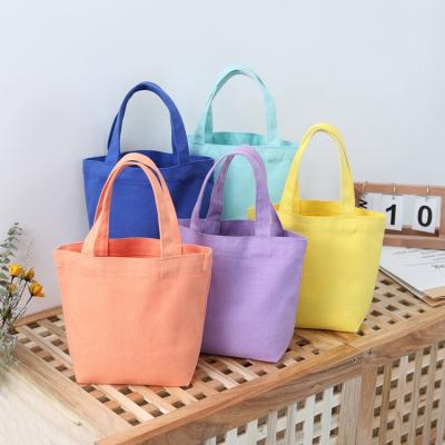 China Wholesale Simple Canvas Handled Fashion Shopping Zipper Printing Women Cotton Tote Bag With Custom Printed Logo for sale