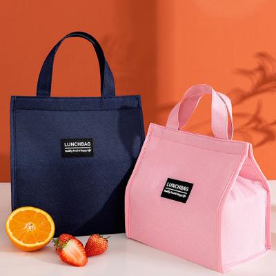 China BSCI Factory Fashion Cheap Polyester Film Lunch Insulation Full Printing Aluminum Ice Hand Cooler Bag Waterproof for sale