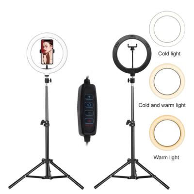 China PORTABLE Tripod with Ring Light for Professionals Video Photographic Lighting Makeup for sale