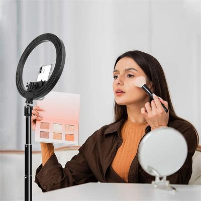 China Wholesale PORTABLE Live Broadcast Beauty Fill Selfie Ring Light LED with Tripod for sale