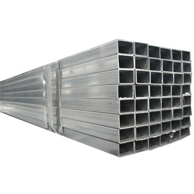 China hot dipped galvanized steel pipe galvanized square /rectangular steel pipe / tube for sale