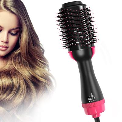 China High Quality Ionic Electric Fast Hair Straightener Brush Comb One Step Hot Brush Hair Airbrush for sale