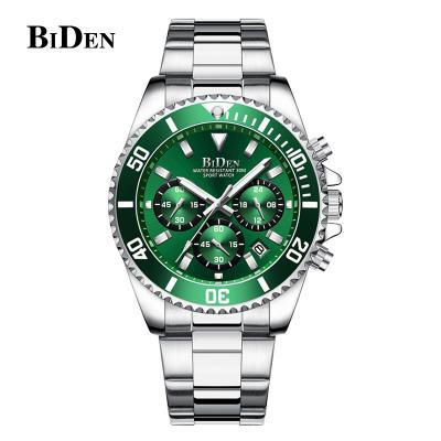 China 2020 New Hot Classic Business Quartz Watch Chronograph Watch Amazon Sale Chain Men's 24 Hours for sale