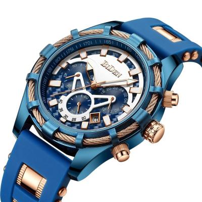 China Hot Sale Fashion Chronograph Quartz OEM Wristwatch High Quality Watch Men Luxury Six Hands Chronograph Biden Wristwatches for sale