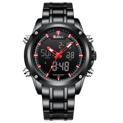 China Auto Date New Sports Biden Shock Men Watches Big Dial Quartz Digital Watch For Men Brand LED Luxury Military Waterproof Wristwatches for sale