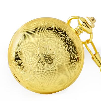 China China factory low price non-specific wholesale gold pocket watch mechanical for sale