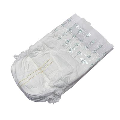 China OEM Factory Top Extra Absorbent Printed Strips Overnight Disposable Thick Adult Diapers for sale