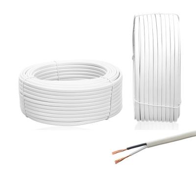 China Cables planos flexibles de conductor de cobre con certificación SNI H03VVH2-F 300/300V para cables de alimentación eléctrica de edificios domésticos en venta