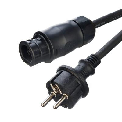 Китай Betteri BC01 Schuko Plug и IP68 соединитель для солнечной панели Инвертор солнечной панели H07RN-F 3X2.5MM2 продается