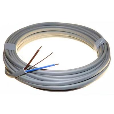 Chine Conducteur de cuivre PVC Jacket 3 Cord 450/750v Double et terre Cable plat 2,5 mm pour les solutions de câblage de maison électrique à vendre