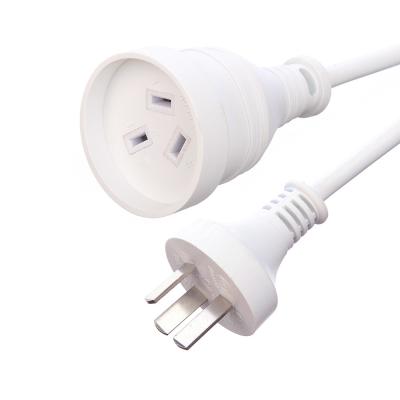 China Australian SAA Standard Plug Laptop Power Cord IEC Female End Type 10-15A Rated Current for Home Appliances for sale