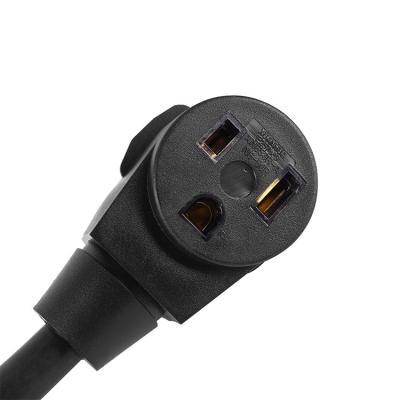 China PVC Jacket NEMA L6-30P to 6-50R Connector 30Amp to 50Amp STW 10AWG 250V 1.5FT Power Cord Adapter for Welder Dryer EV Charger for sale