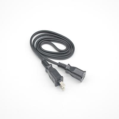 China Consumer Electronics Japan PSE Certification 2 Pin 2 Prong Electrical PC Power Cord Cable with PVC Jacket Material for sale