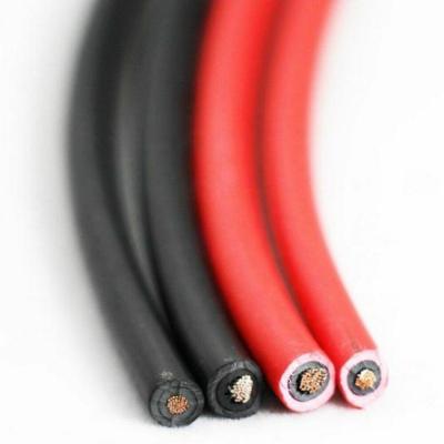 China 4mm2 Red Twin Core XLPO Insulation PV Solar Cable TUV Certified Suitable for Temperature Range -40 90 degree for sale