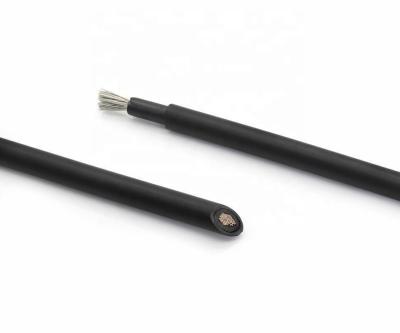 China 6.1MM±0.15MM Outside Diameter TUV Certificate 4mm Solar Cable Customization for Home Approval EN60754-1/EN60754-2 DC Pv Cable for sale