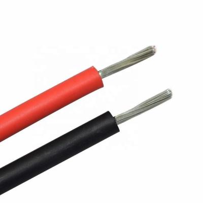 China Xlpo Insulation 1500V DC Solar Connector PV Cable for Solar Energy Systems Normal Sections 1C X78/0.3MM and UV Resistant for sale