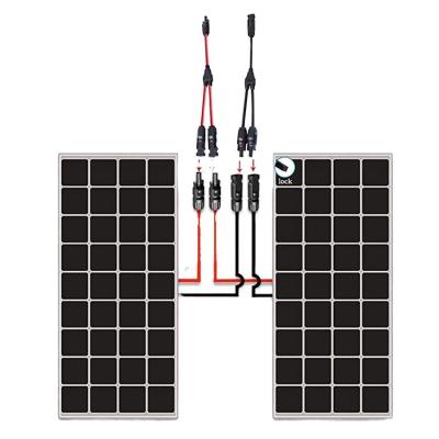 China H1Z2Z2-K Solar-PV-Kabelanschluss Stranded 6mm Isolierter Drahtanschluss Panel Solar Y Zweigkabel DC 1500V 6mm PV-Draht zu verkaufen