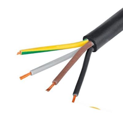 Chine Cable extérieur à basse tension H07rn f 4g2 5 mm Cable de ligne électrique à noyau en cuivre isolé Matériau flexible à vendre